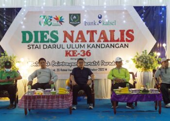 Wabup HSS hadiri Puncak Dies Natalis STAI Darul Ulum Kandangan ke – 36