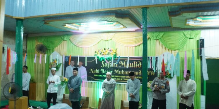 SAFARI MAULID PEMKAB HULU SUNGAI SELATAN DI KECAMATAN KALUMPANG