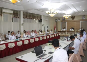 Wabup Menghadiri Ekspose Rencana Penggunaan Belanja Tidak Terduga (BTT) oleh OPD