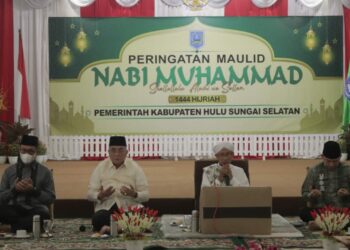 PEMERINTAH KABUPATEN HSS GELAR PERINGATAN MAULID NABI BESAR MUHAMMAD SAW