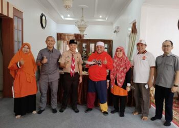 Wabup HSS Menyambut Kedatangan Anggota Komisi III DPR RI Fraksi PKS Habib Aboe Bakar Al Habsyi, S.E.