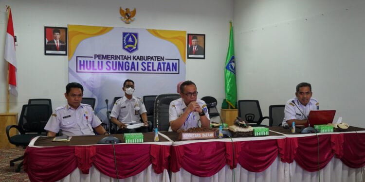 Pemkab HSS Hadiri Rapat Koordinasi Reformasi Birokrasi Tematik Investasi