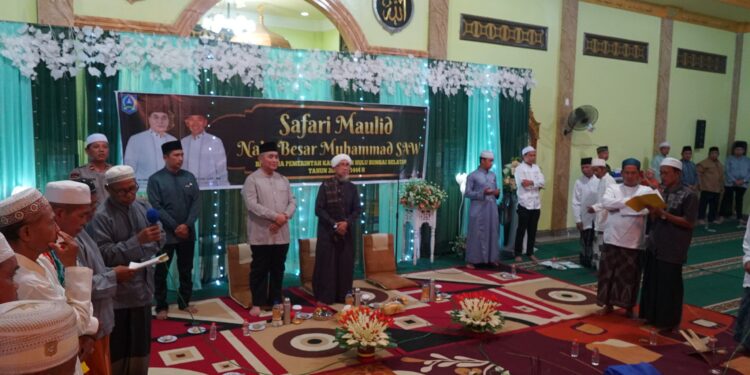 Safari Maulid Bersama Pemkab HSS Di Desa Bamban
