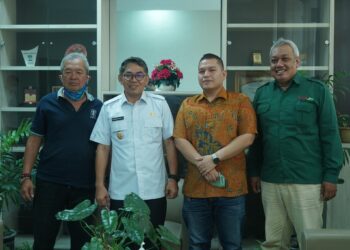 Wabup HSS Terima Kunjungan Dari Tim Banjar TV