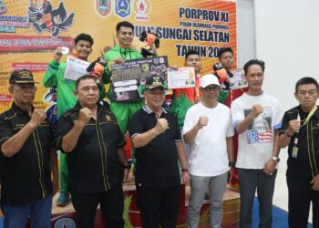 2 Karateka Asal HSS Sabet Gelar, Bupati HSS Kalungkan Langsung Medali Cabor Karate PORPROV XI Kalsel