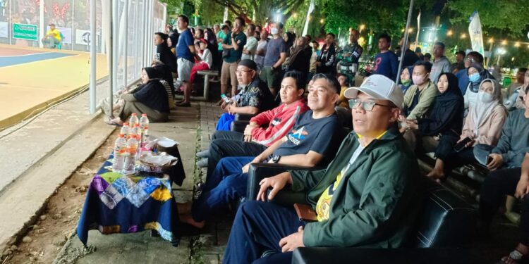 Wabup Saksikan Tim Bola Basket Kab. HSS Bertanding