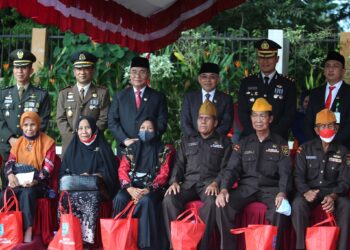 Bupati HSS Pimpin Upacara peringatan Hari Pahlawan ke- 77