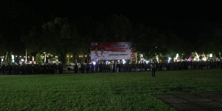 Upacara Gebyar Semangat Kepalawanan 10 November 2022