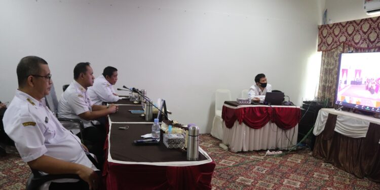 Pemkab HSS Ikuti Pembukaan Road to Hakordia 2022