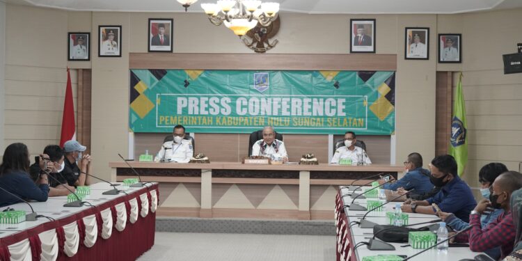 PRESS CONFERENCE RENCANA RANGKAIAN KEGIATAN HARI JADI HSS