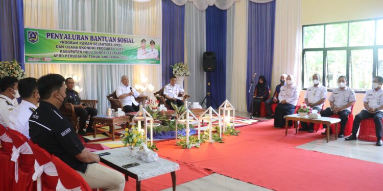 Bansos PRS dan UEP Wilayah Kecamatan Angkinang Telaga Langsat