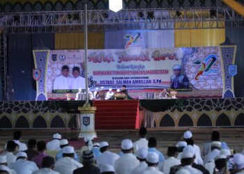 HAFLAH TILAWATIL QUR’AN MENGGEMA DI BUMI RAKAT MUFAKAT DALAM RANGKA HARI JADI KABUPATEN HSS KE 72 TAHUN