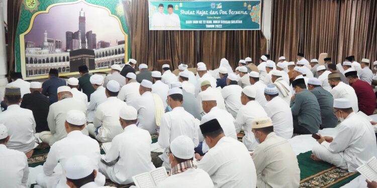 Pemkab HSS Laksanakan Syukuran Dan Sholat Hajat Dalam Rangka Hari Jadi Kab. HSS Ke-72