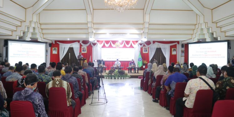 Sosialisasi Core Values ASN BerAKHLAK dan Branding ASN Pemkab HSS