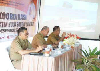 Pemkab HSS Melaksanakn Rakor Bulanan