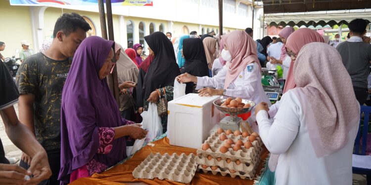 Pemerintah Kabupaten Hulu Sungai Selatan menggelar Bazar Sehati.