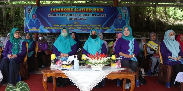Jambore Kader PKK Kab. HSS, Perkuat Semangat dan Pengabdian Sebagai Kader