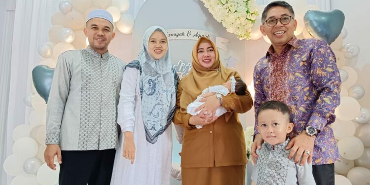 WABUP HSS HADIRI UNDANGAN SELAMATAN AQIQAH