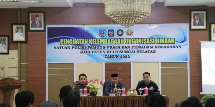 Penguatan Kelembagaan Organisasi Binaan Satpol PP dan Damkar