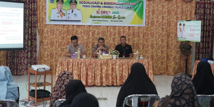 SOSIALISASI DAN BIMBINGAN TEKNIS e-MARKET PLACE SI OPEN HSS