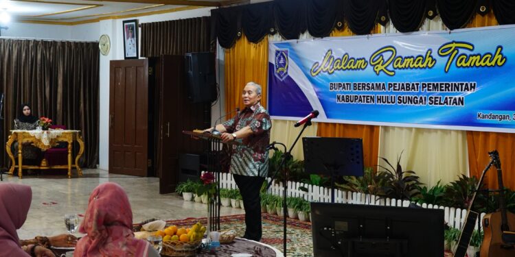 MALAM RAMAH TAMAH BUPATI HSS BERSAMA PEJABAT PEMKAB HSS