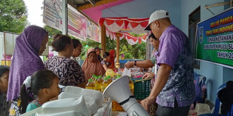 GELAR PANGAN MURAH TTI DI DESA MALILINGIN