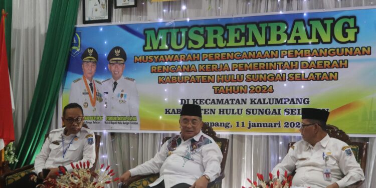 KALUMPANG MENJADI KECAMATAN KE-2 YANG MELAKSANAKAN MUSRENBANG