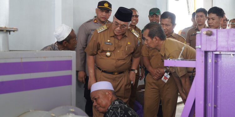 GAPOKTAN “INGIN MAJU” DESA HAMAYUNG KINI PUNYA LUMBUNG PANGAN SENDIRI