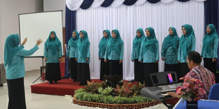 WILAYAH KECAMATAN KANDANGAN DAN SUNGAI RAYA IKUTI PENILAIAN LOMBA PKK