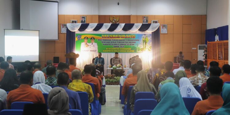 MUSRENBANG TERAKHIR UNTUK TINGKAT KECAMATAN DILAKSANAKAN DI KANDANGAN