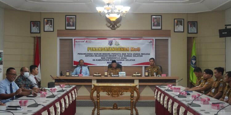 APDESI TANDATANGANI MoU BERSAMA KEJARI HSS