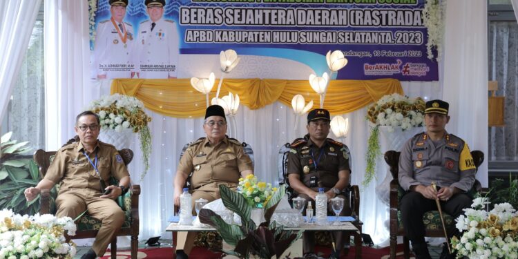 LAUNCHING PENYALURAN BERAS SEJAHTERA DAERAH KAB. HSS