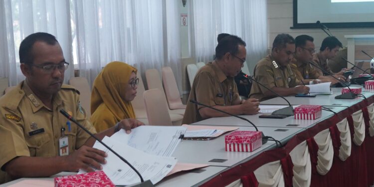 SEKDA HSS PIMPIN RAPAT SISTEM PEMERINTAHAN BERBASIS ELEKTRONIK