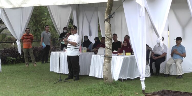 BUPATI HSS BUKA TEAM BUILDING RSUD DAHA SEJAHTERA