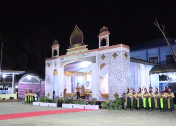 BERLANGSUNG MERIAH, MTQ NASIONAL KE-48 TINGAKT KAB. HSS RESMI DIMULAI