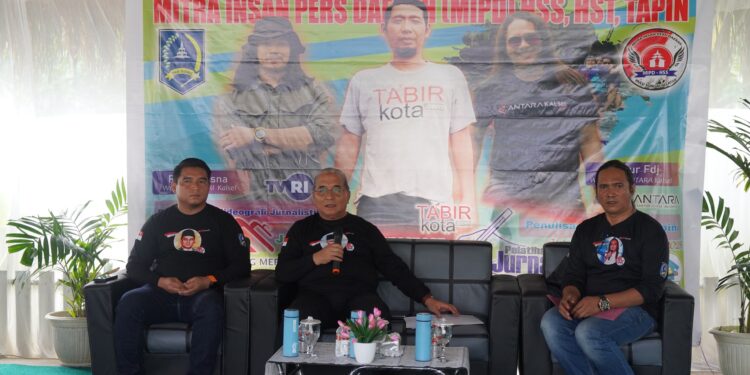 TINGKATKAN KAPASITAS WARTAWAN, MIPD KAB. HSS ADAKAN PELATIHAN JURNALIS