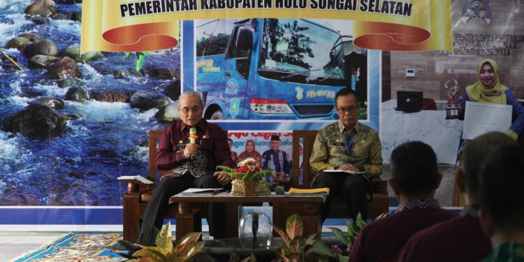 BUPATI HSS PIMPIN RAKOOR BULAN APRIL 2023