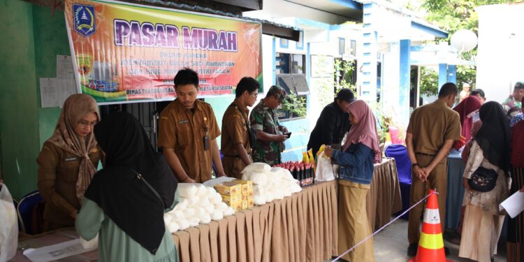 PASAR MURAH KEMBALI DIGELAR DI KECAMATAN SIMPUR