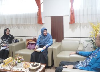 SEKDA HSS TERIMA KUNJUNGAN TAMU DARI BNN KAB. HSS