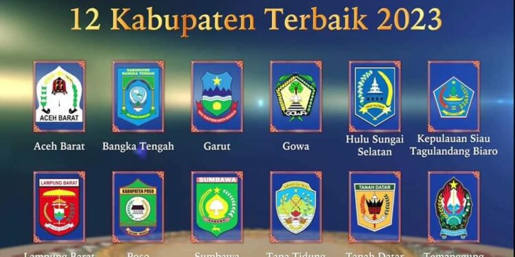 HSS TERMASUK DALAM 12 KABUPATEN TERBAIK SE-INDONESIA
