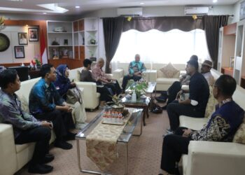 BUPATI HSS SAMBUT HANGAT KEDATANGAN TIM PENILAI PENGHARGAAN NIRWASITA TANTRA TAHUN 2022