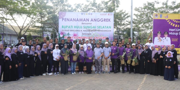 RSUD BRIGJEND H. HASAN BASRY, RUMAH SAKIT PERTAMA DI INDONESIA YANG PUNYA TAMAN KONSERVASI ANGGREK