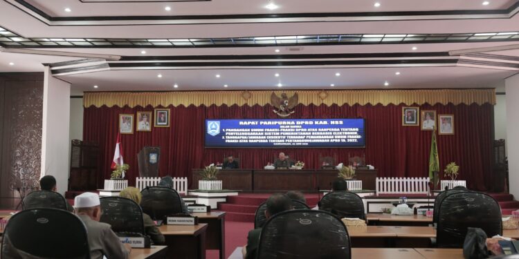 PENYELENGGARAN SPBE DISETUJUI DPRD UNTUK DIBAHAS LEBIH LANJUT