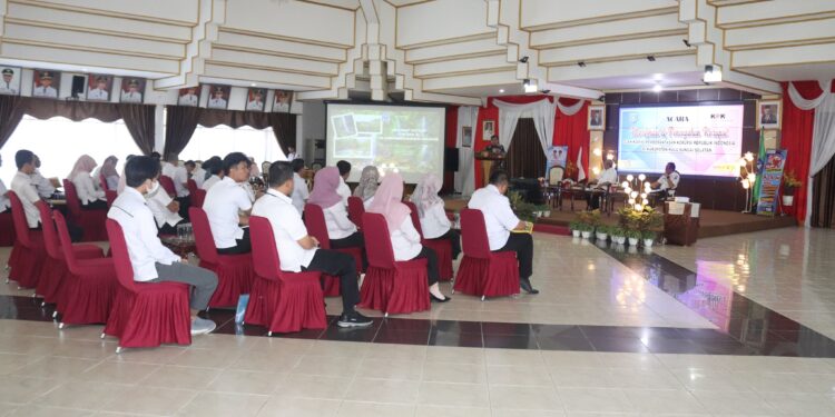 CAPAI NILAI MCP TERTINGGI DI KALSEL, KPK RI BERI APRESIASI UNTUK KABUPATEN HSS