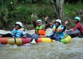 FESTIVAL LOKSADO KEMBALI DIGELAR, TANTANG ADRENALIN DENGAN RIVER TUBING YANG EKSTREM