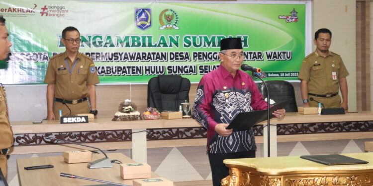 BUPATI : SETIAP KEPUTUSAN DARI BPD ITU SIFATNYA KOLEKTIF KOLEGIAL, BUKAN PENDAPAT PERSONAL