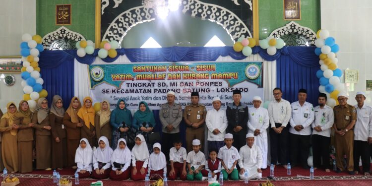 PERINGATI HARI BESAR ISLAM, KKG PAI SANTUNI SISWA SISWI SD/MI SE-KECAMATAN PADANG BATUNG & LOKSADO