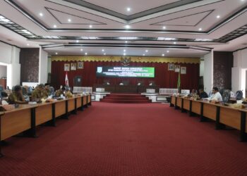 BANGGAR DPRD KAB. HSS BERSAMA TAPD PEMKAB HSS KEMBALI DISKUSIKAN RANCANGAN PERUBAHAN KUA DAN PERUBAHAN PPAS TA. 2023