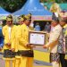 HADIRI PUNCAK HARI JADI PROVINSI, BUPATI HSS BOYONG PENGHARGAAN TERBAIK SE-KALSEL