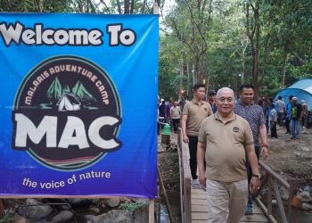 SYUKURAN DAN SILATURAHMI JAJARAN PEMKAB HSS SAMBIL MEMIKMATI KEINDAHAN ALAM LOKSADO